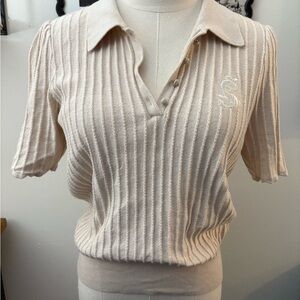 Sezane polo sweater